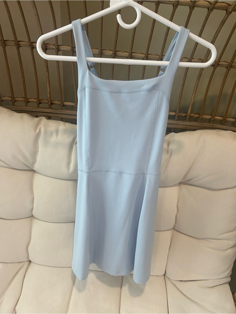 Abercrombie YPB  Blue Square Neck Tank Dress